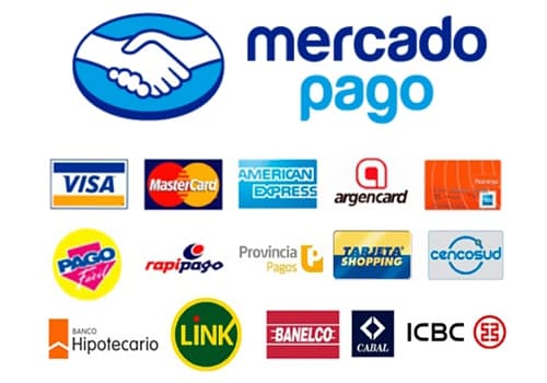 abona con tarjetas de crédito, débito, pagofacil, rapipago, mercadopago