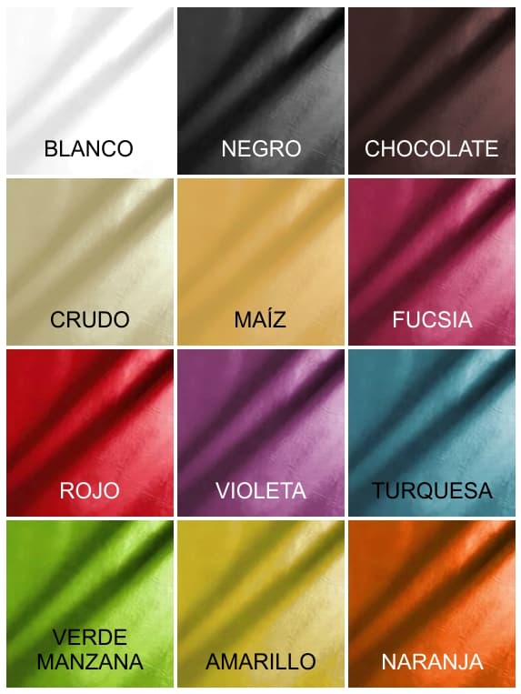 muestrario de colores ecocuero